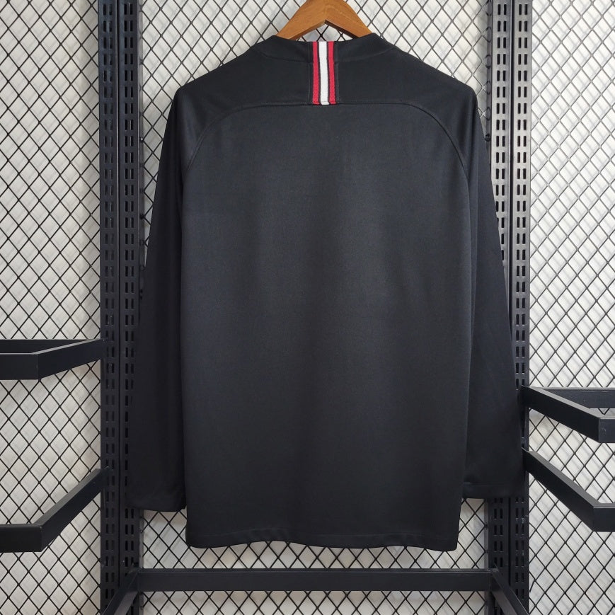 PSG 2018/19 Home Long Sleeve Retro Jersey