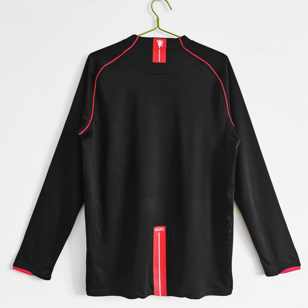 Manchester United 2007/08 Away Long Sleeve Retro Jersey