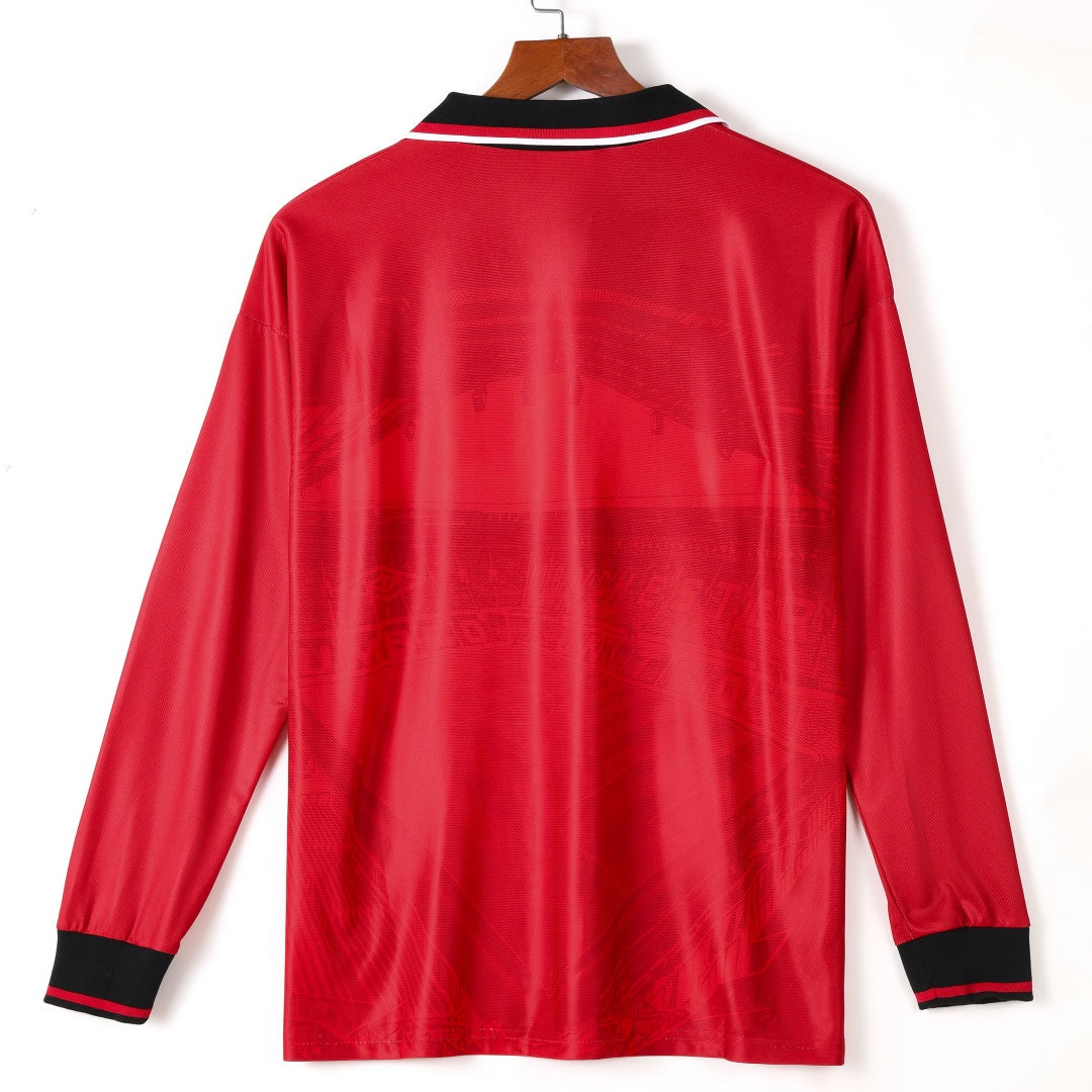 Manchester United 1994–1996 Home Retro Long Sleeve Jersey