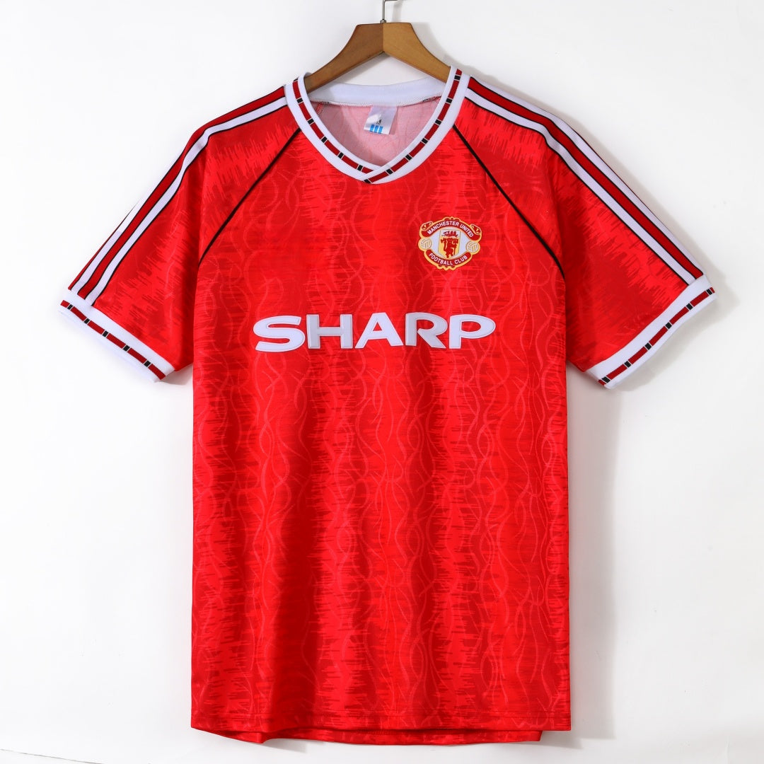 Manchester United 1991-1992 Home Retro Jersey