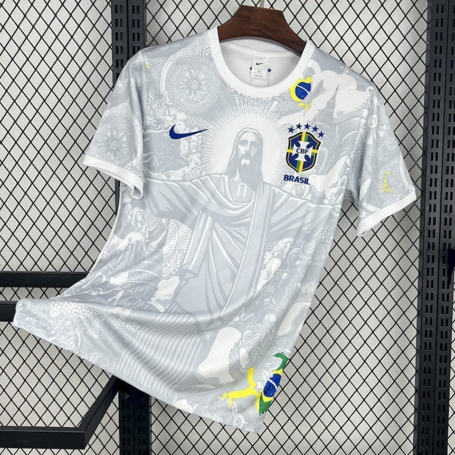 Brazil 2025/26 White Special Jersey