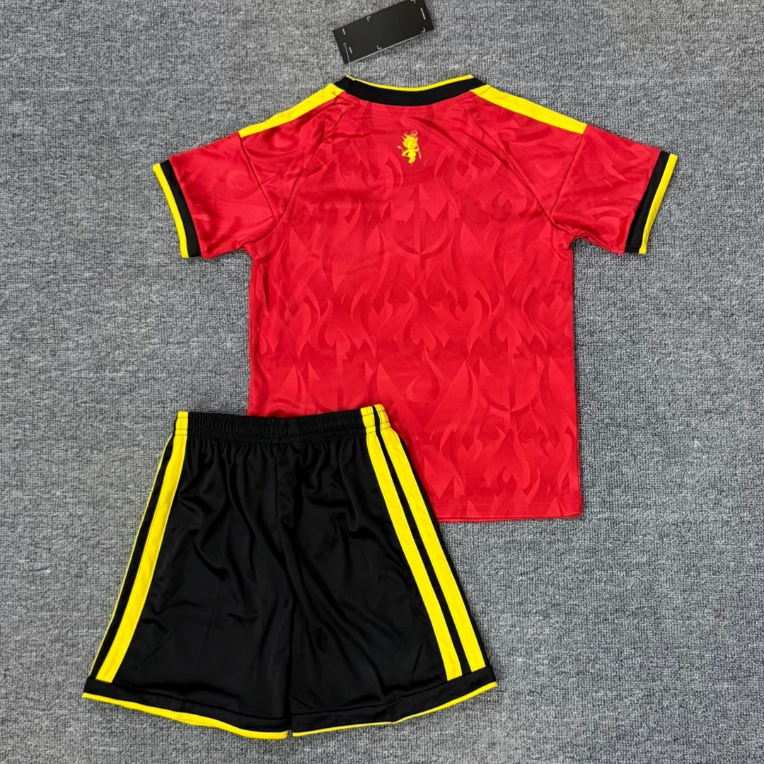 Belgium 2025/26 Kids Home Kit