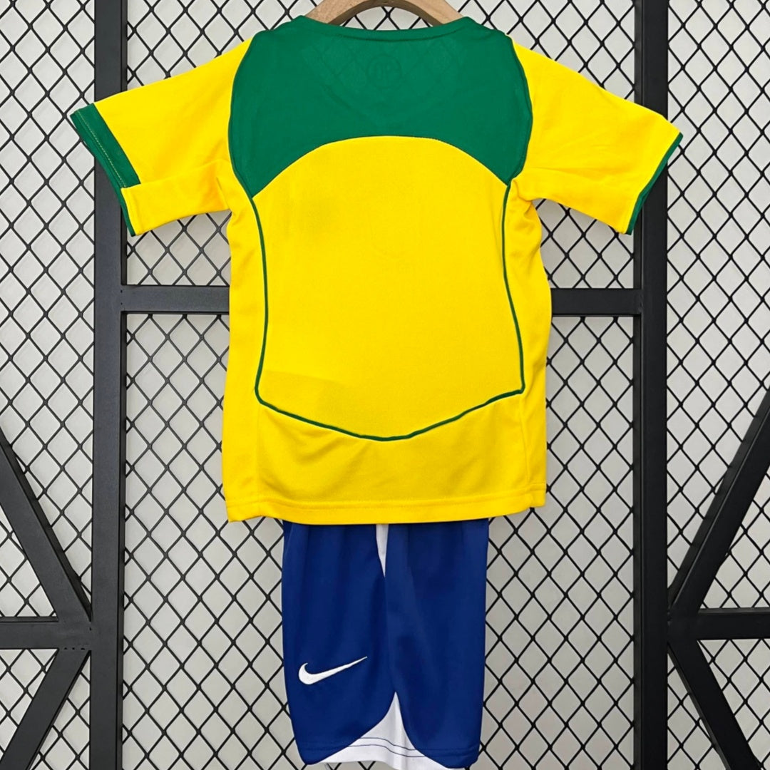 Brazil 2004 Kids Retro Kit