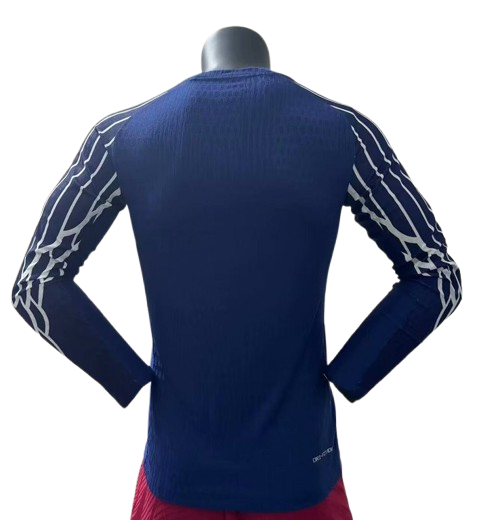 PSG 2025/26 Blue Player Long Sleeve Jersey
