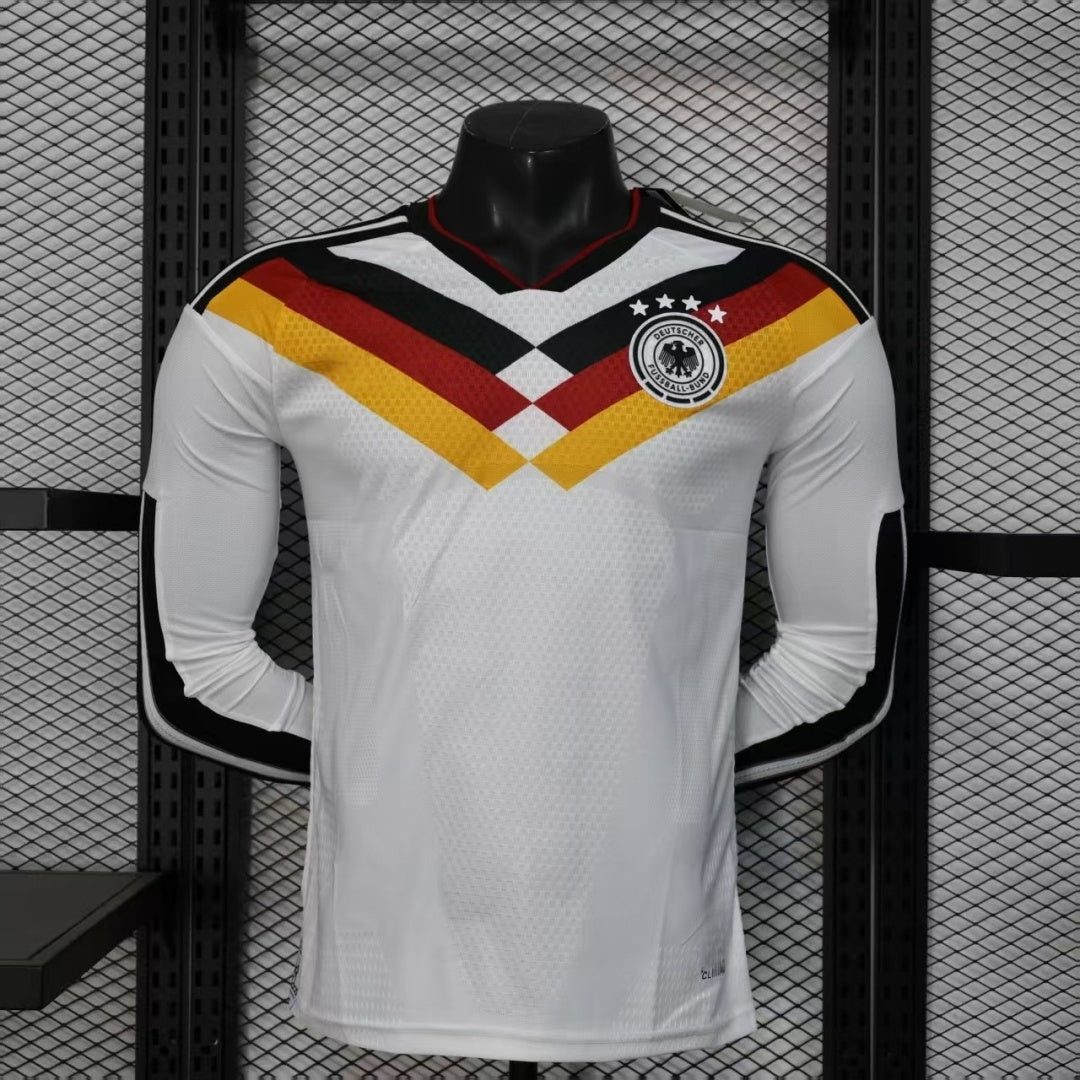 Germany 2025/26 Home Long Sleeve Player Version Jersey