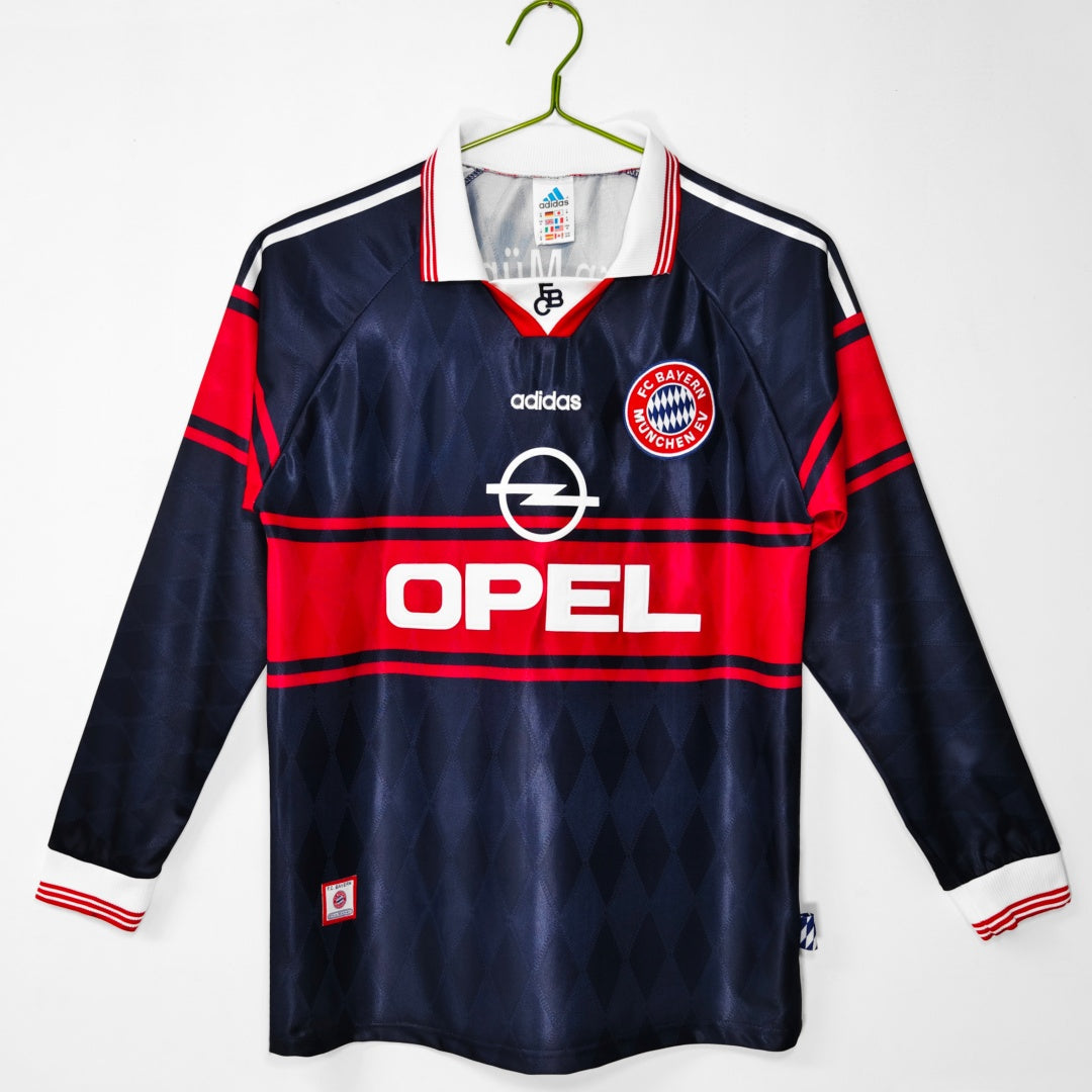 Bayern Munich 1997-1999 Home Long Sleeve Retro Jersey