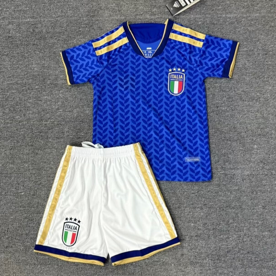 Italy 2025/26 Home Kids Jersey
