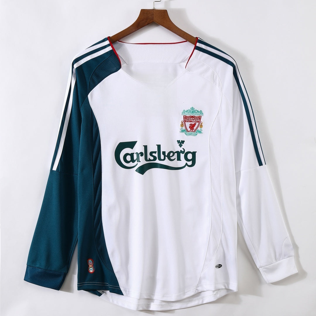 Liverpool 2006–2007 Away Retro Long Sleeve Jersey