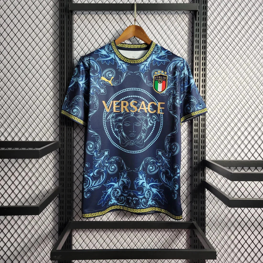 Italy 2023/24 Blue & Gold Concept Jersey